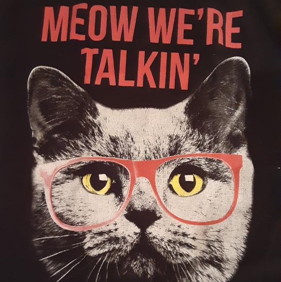 Meow We're Talking T-shirt - Picture 2 of 3